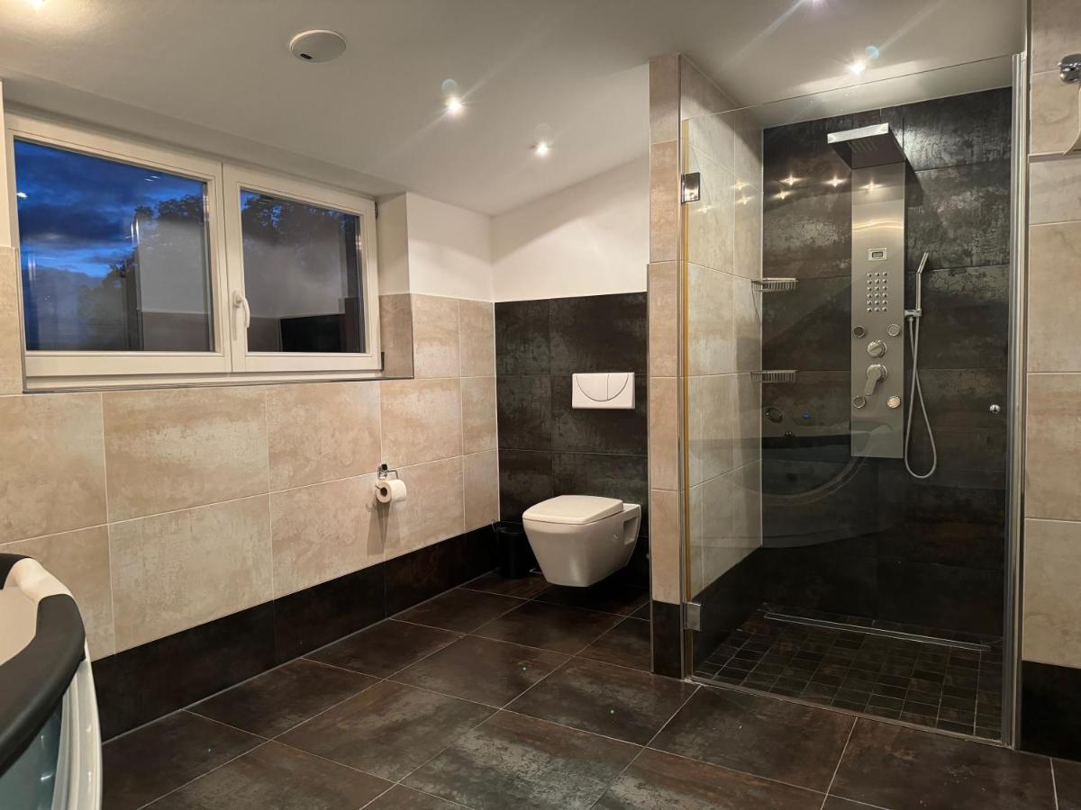 205 Qm "Traumtor" Mit Sauna, Whirlpool, Kamin Und 3 Terrassen Mit Blick In Die Boehmisch Saechsische Schweiz Dresden Exterior foto